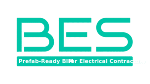 The logo for BES, a sponsor of Advancing Prefabrication 2026